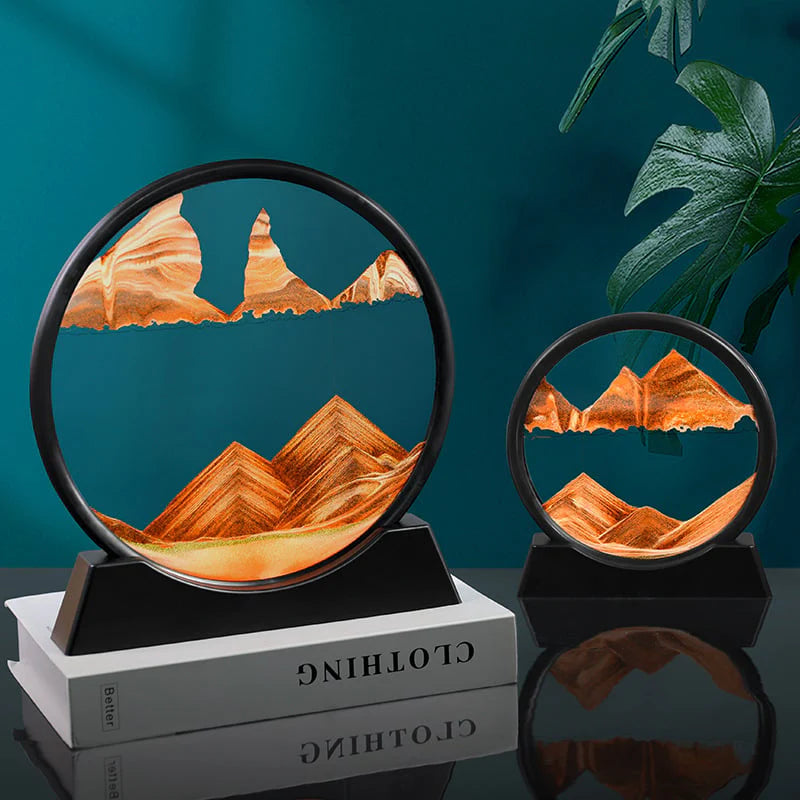 DeepScape™ - Calming 3D Hourglass