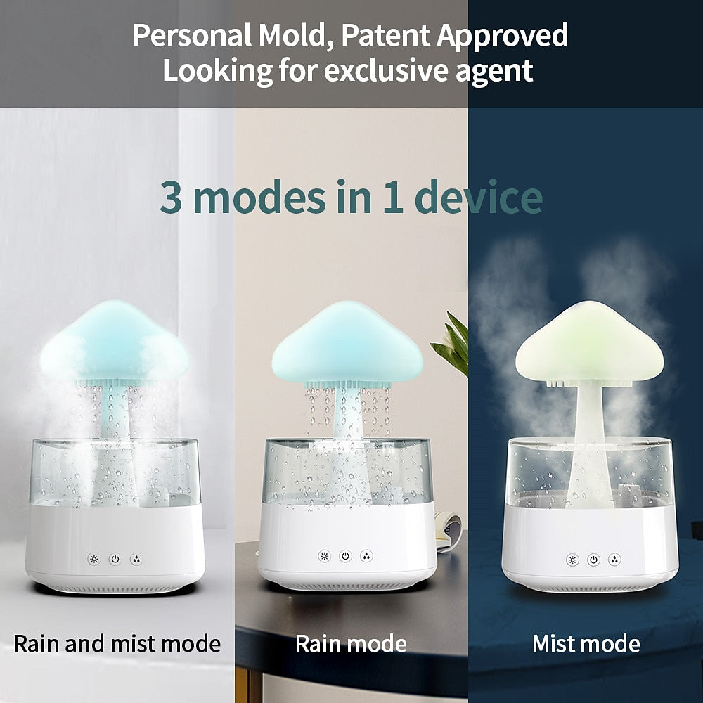 MyCelia™ - MAGIC RAIN MUSHROOM CLOUD HUMIDIFIER